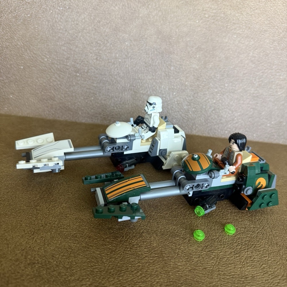 LEGO Star Wars 75090 Ezra's Speeder Bike Rebels MiniFigs Figures Stormtrooper